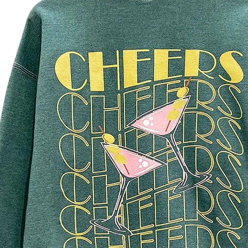 Martini Cheers Sweatshirt