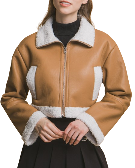 Viki Vegan Leather Jacket