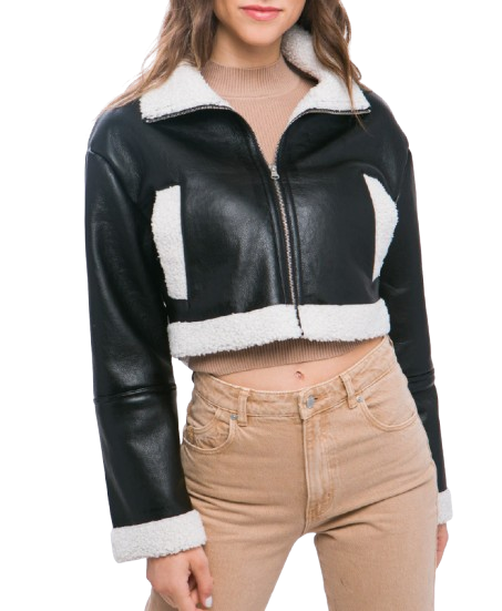 Viki Vegan Leather Jacket