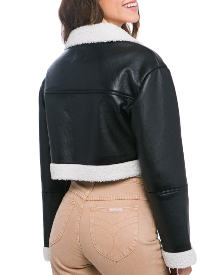 Viki Vegan Leather Jacket