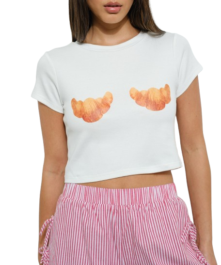 Croissant Tee