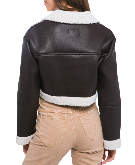 Viki Vegan Leather Jacket