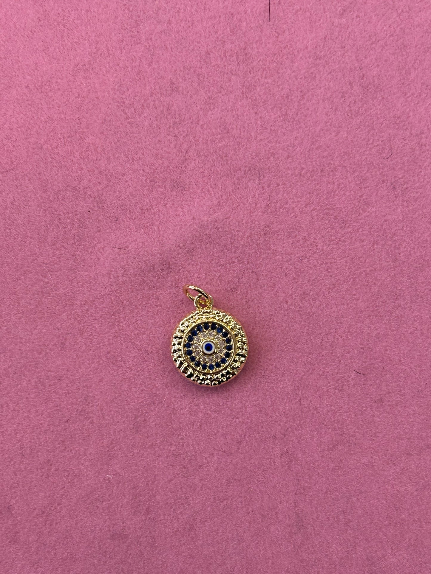 Crystal Evil Eye Charm