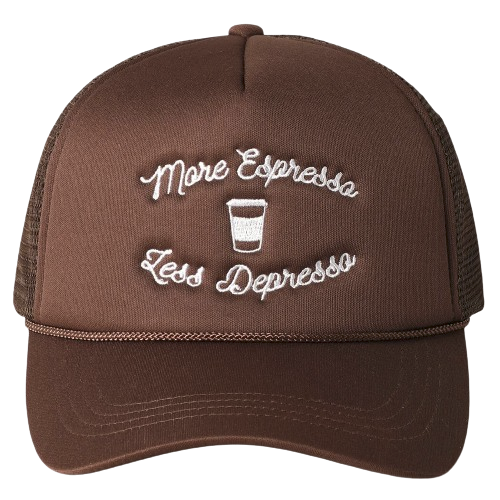 More Espresso Baseball Cap