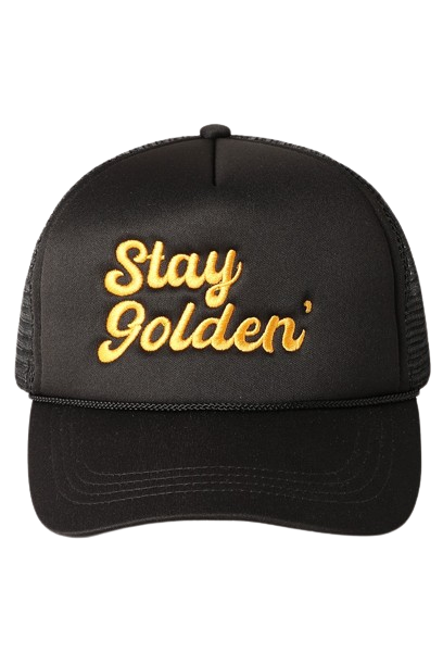 Stay Golden Trucker Hat