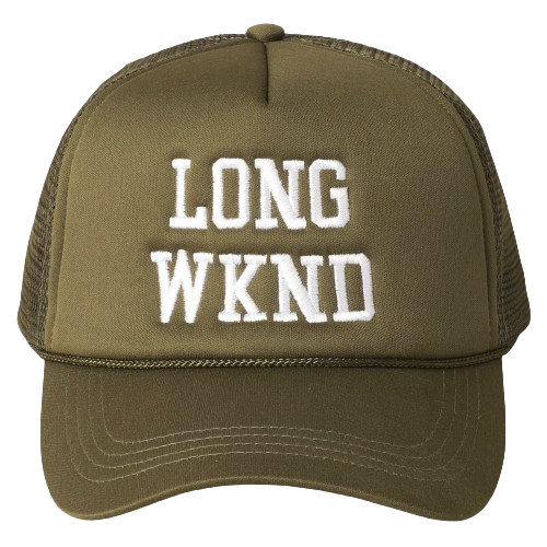 Long Wknd Trucker Hat