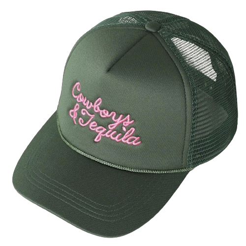 Cowboys & Tequila Trucker Hat