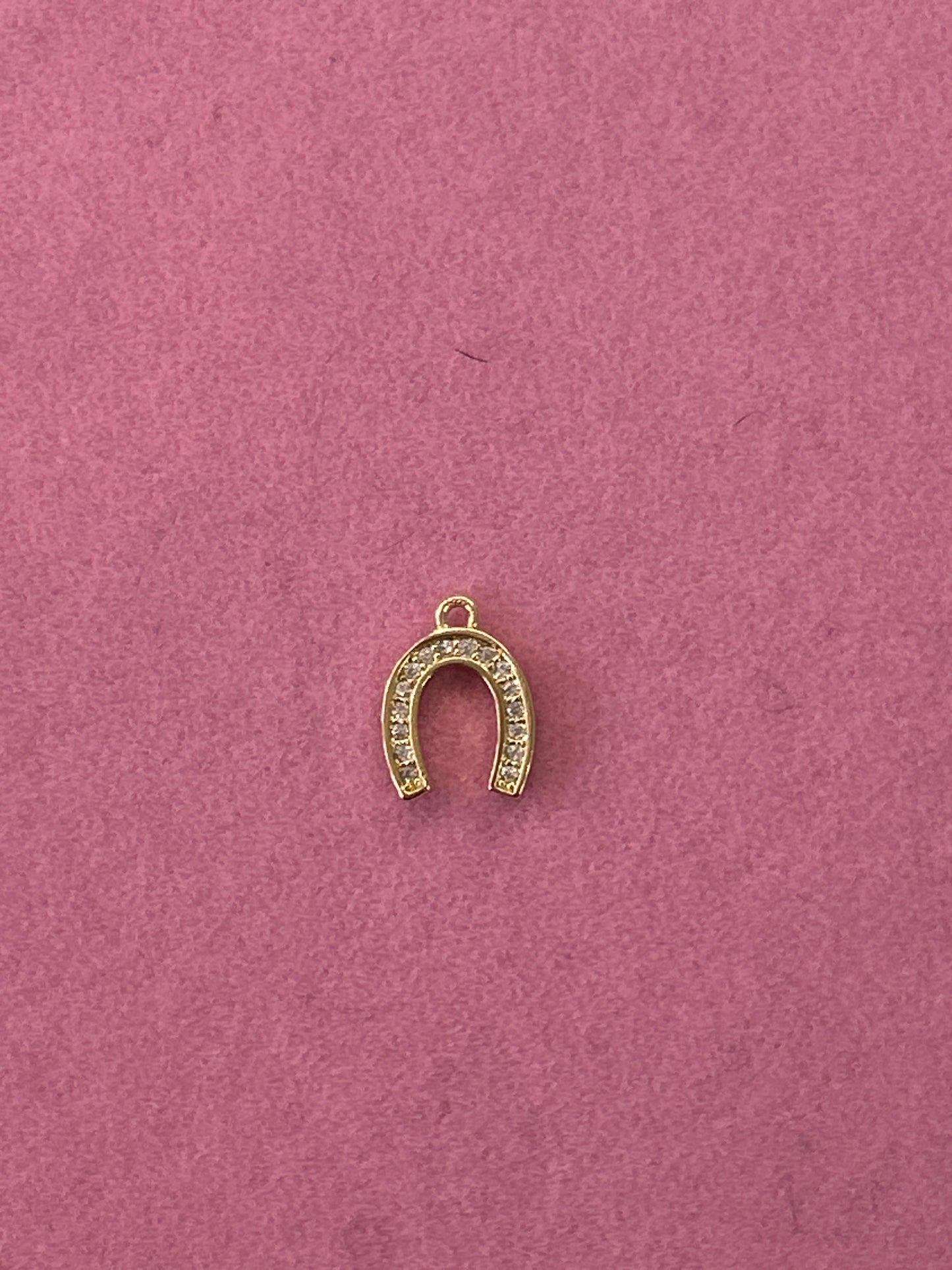 Pave Rhinestone Horseshoe