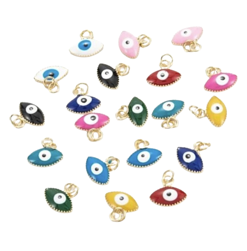 Colorful Evil Eye Charm - Assorted