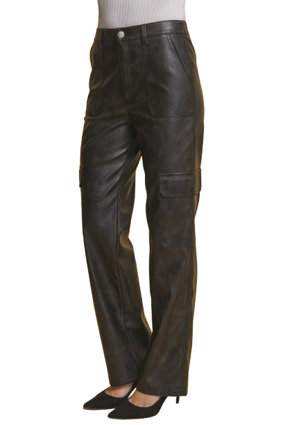 Cassie Vegan Leather Pant