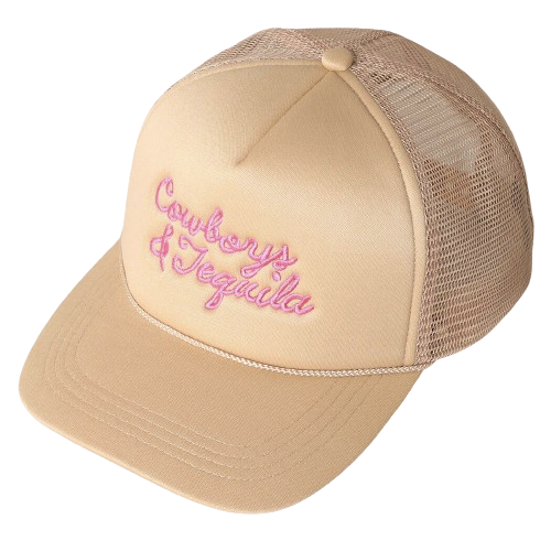 Cowboys & Tequila Trucker Hat