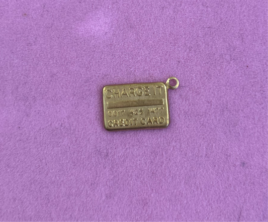 Credit Card Charm