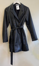 Load image into Gallery viewer, Vaeda Vegan Leather Trench