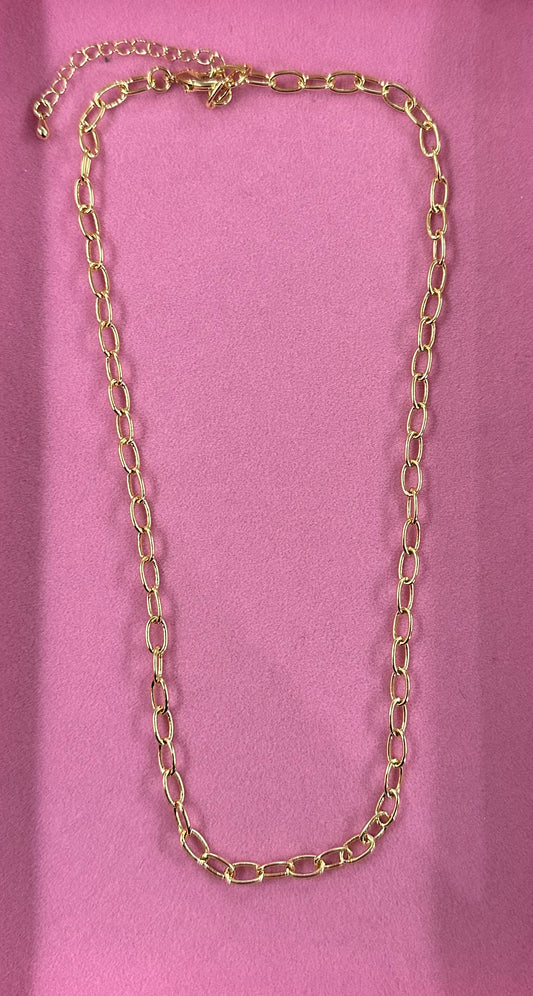 Round Chain Necklace 16"