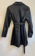 Load image into Gallery viewer, Vaeda Vegan Leather Trench