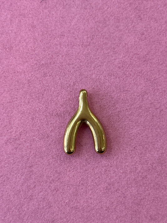 Wishbone Charm