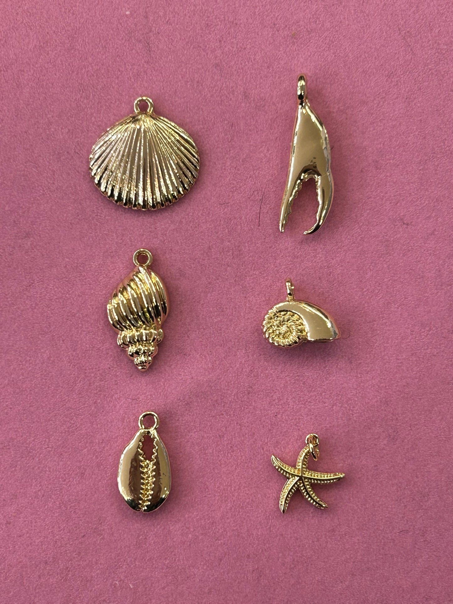 Starfish / Seashell Charms