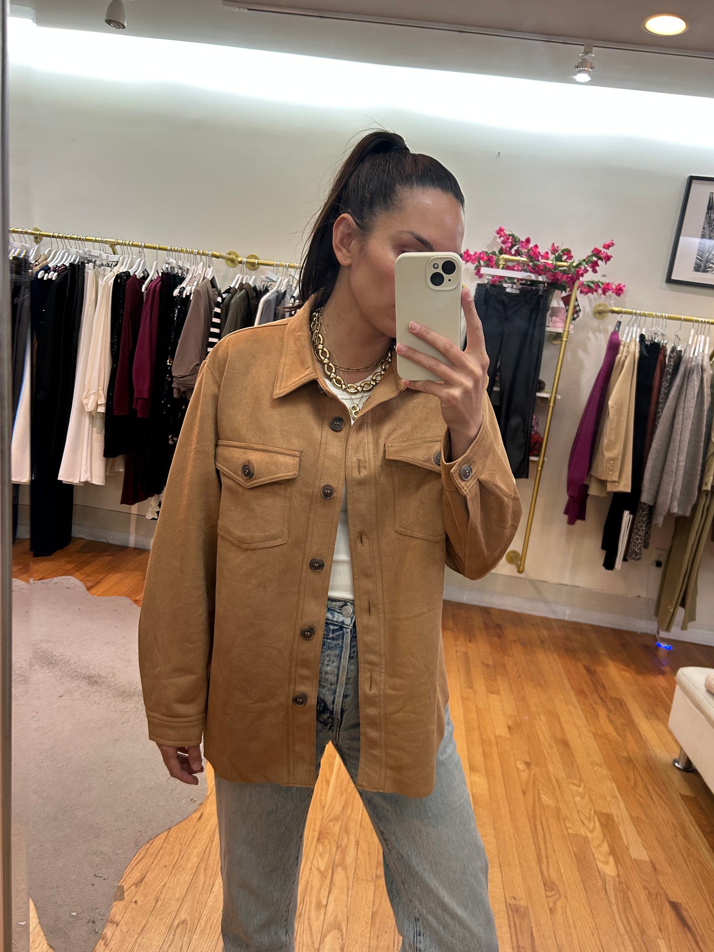 Miley Suede Jacket