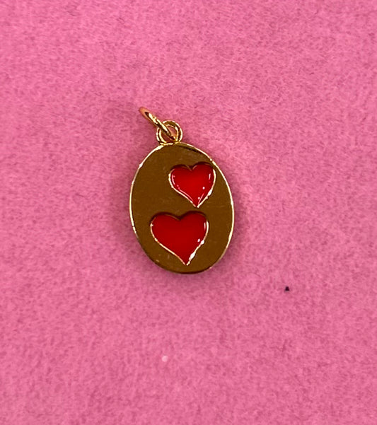 Double Heart Pendant