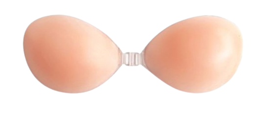 Fullness Adhesive 100 % Silicone Breast Lift Bra Cups Strapless