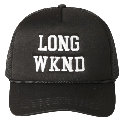 Long Wknd Trucker Hat