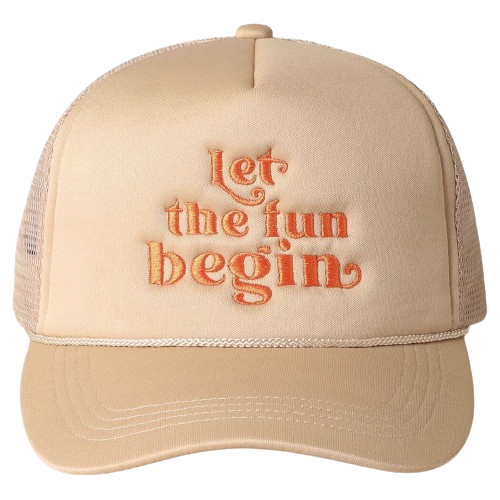 Let The Fun Begin Trucker Hat