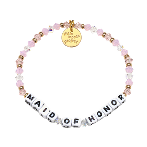 Little Words Project Maid of Honor Bracelet