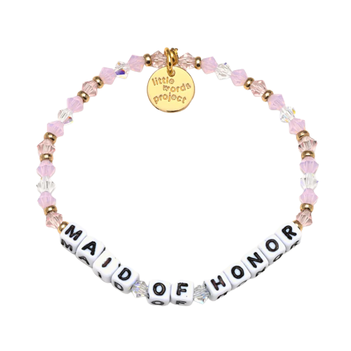Little Words Project Maid of Honor Bracelet